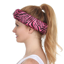 Pink Zebra Beauty Loop Anti-Wrinkle Pillow Left Side